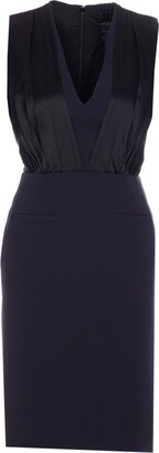Max Mara Pianoforte Vittor V-Neck Sleeveless Dress