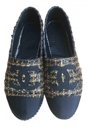 black glitter espadrilles