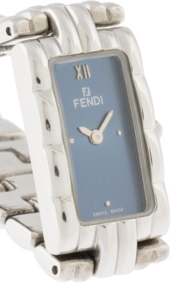 Fendi Pre Owned Pre-Owned Rectangular Skinny Wrist Watch