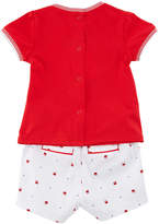 Thumbnail for your product : Mayoral Short-Sleeve Crab T-Shirt w/ Matching Shorts, Size 2-12 Months