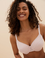 Thumbnail for your product : Marks and Spencer 2pk Lace Trim Padded Full Cup Bras F- H