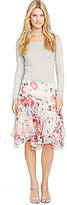 Thumbnail for your product : Lauren Ralph Lauren Tiered Floral Skirt