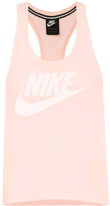 Nike Essential Printed Slub Stretch-jersey Tank