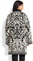 Thumbnail for your product : Fuzzi, Sizes 14-24 Brocade Coat