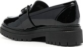 Thumbnail for your product : MICHAEL Michael Kors Patent-Leather Logo-Plaque Loafers