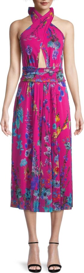 Fuzzi Abito Sleeveless Dress In Begonia