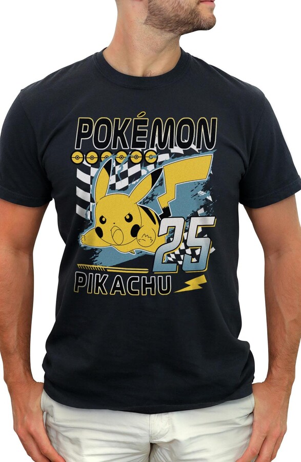 Pokemon Men's Pikachu 25 Graphic T-Shirt