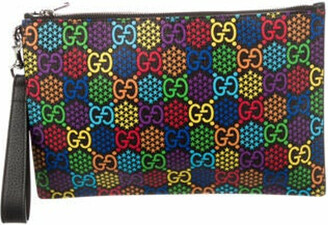Gucci GG Supreme Psychedelic Clutch - ShopStyle