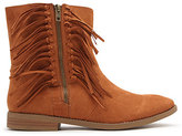 Thumbnail for your product : Qupid Fringe Zip Ankle Boots