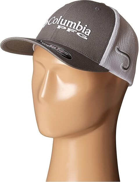 Columbia PFG Mesh Ball Cap (Titanium/Hook) Caps - ShopStyle Hats