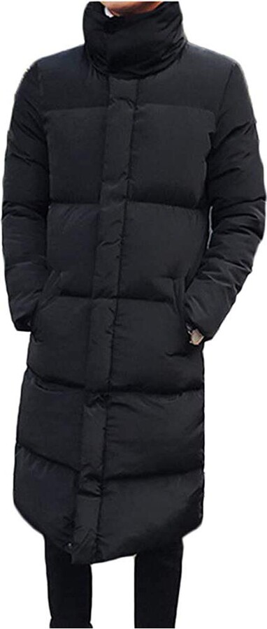 long down jacket men's