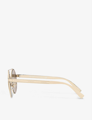 Versace VE2210 round metal sunglasses