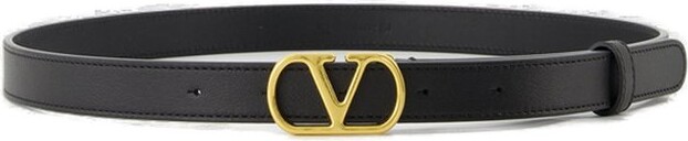 Valentino VLogo Signature Buckled Belt