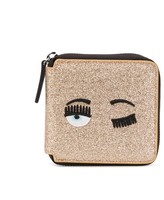 Thumbnail for your product : Chiara Ferragni Flirting Eye Glitter Wallet