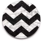 Thumbnail for your product : Edie Parker Set of Four Chevron Acrylic Round Coasters