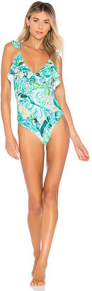 Lovers + Friends Tropical Oasis One Piece
