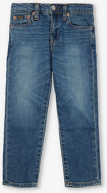 Polo Ralph Lauren Woodhaven Boys' Sullivan Straight-Leg Slim-Fit Stretch-Denim Jeans 3 Years