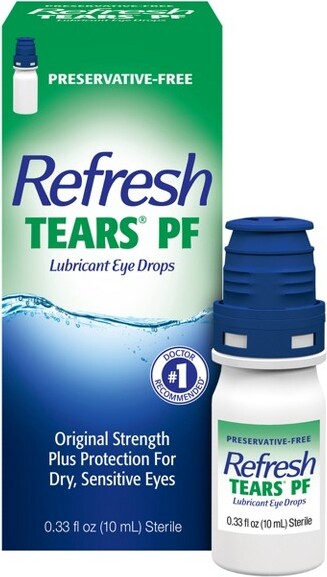 Refresh RefreshTearsPFPreservative-FreeArtificialTearsLubricantEyeDrops-0.33floz(10mL)
