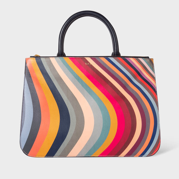 Paul Smith Leather 'Signature Stripe' Bucket Bag - ShopStyle