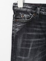 Thumbnail for your product : DSQUARED2 Kids Distressed Slim-Cut Jeans