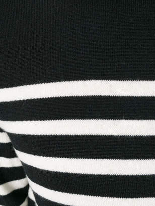 Saint Laurent striped roll neck jumper