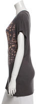 Thumbnail for your product : Sandro Sleeveless Graphic Print Top
