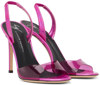 Giuseppe Zanotti Pink Basic Slingback 105mm Heeled Sandals