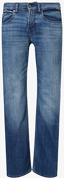 Mens Landing Brett Straight-Leg Stretch-Denim Blend Jeans 31