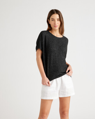 Quince Brushed Short Sleeve Lounge T-Shirt - ShopStyle