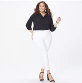 Thumbnail for your product : NYDJ ALINA PULL ON ANKLE IN ENDLESS WHITE TWILL IN PLUS