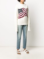 Thumbnail for your product : Tommy Hilfiger American flag knitted jumper