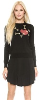 Thumbnail for your product : Carven Sweater with Heart & Arrows