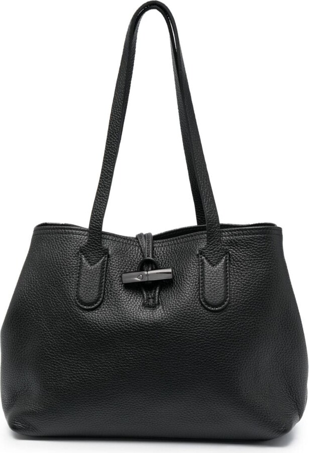 Longchamp Roseau Leather Crossbody Tote - ShopStyle Shoulder Bags