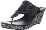 Thumbnail for your product : Jack Rogers Women's Straw Mid Wedge Sandal