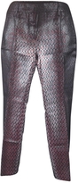 Thumbnail for your product : Prada Metallic Silk Trousers