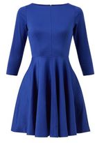 Thumbnail for your product : Closet Blue Flared 3/4 Sleeve Skater Dress