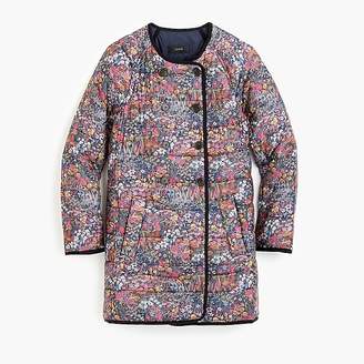 Reversible puffer jacket in Liberty® floral with eco-friendly Primaloft®