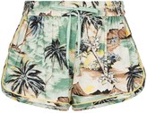 Thumbnail for your product : Zimmermann Juliette island print shorts