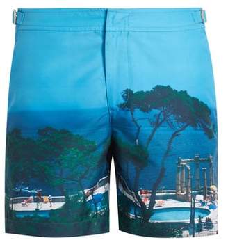 Orlebar Brown Bulldog Photographic mid-length swim shorts