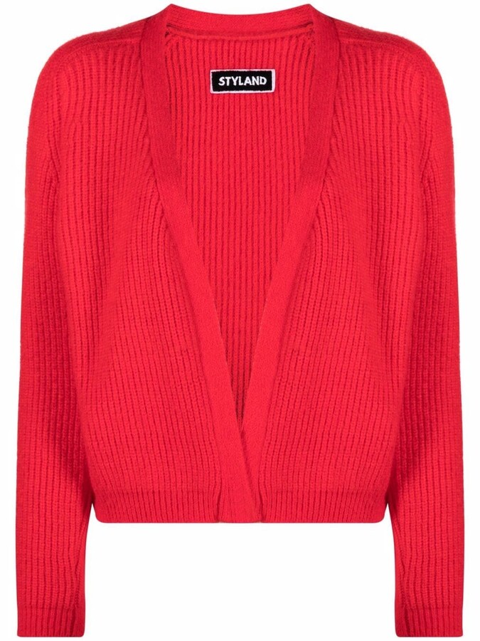 Red Cropped Cardigan | Shop the world's largest collection of 
