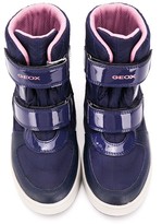 Thumbnail for your product : Geox Kids Touch Strap Patent Snow Boots
