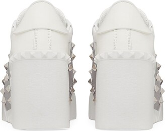 Valentino Garavani Women's Open Disco Wedge Sneakers in