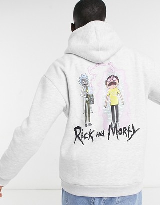 rick and morty bershka hoodie