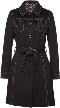 Moschino Boutique Belted Coat