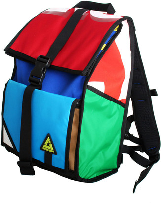 Green Guru Joyride Multi-Color 24L Roll-Top Backpack