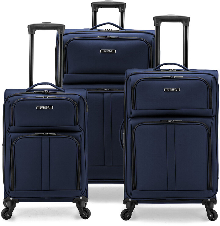 U.S. Traveler Anzio 3Pc Softside Expandable Spinner Luggage Set - ShopStyle