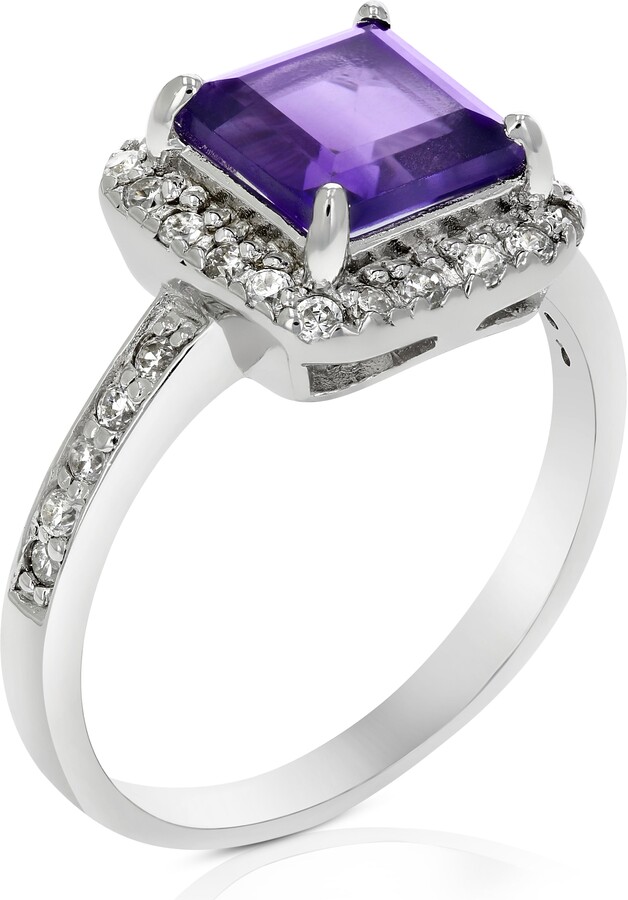 Details about   925 Sterling Silver Natural Amethyst Marquise Gemstone Women's Ring SR-263