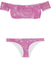 Thumbnail for your product : Shimmi Bijou printed bandeau bikini