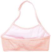 Thumbnail for your product : Betsey Johnson Seersucker Pompom Trimmed 2-Piece Bikini (Toddler Girls)