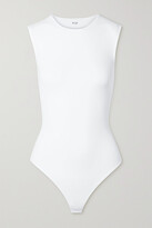 Thumbnail for your product : Alix Lenox Stretch-jersey Thong Bodysuit - White